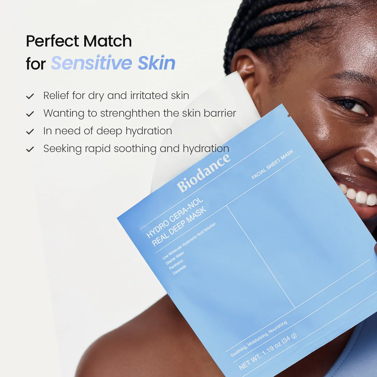 Biodance Hydro Cera-nol Real Deep Mask - Μάσκα νύχτας για βαθιά ενυδάτωση - Image 2