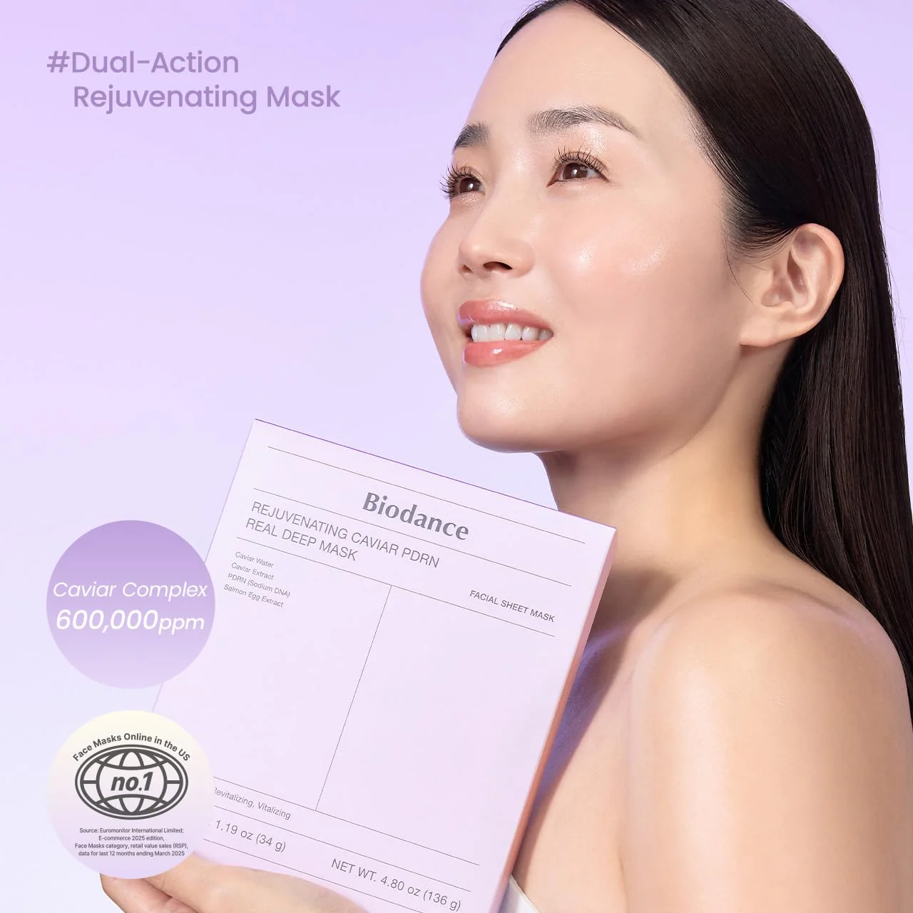 Biodance Rejuvenating Caviar PDRN Real Deep Mask - Μάσκα Εντατικής Αναζωογόνησης & Λάμψης - Image 5