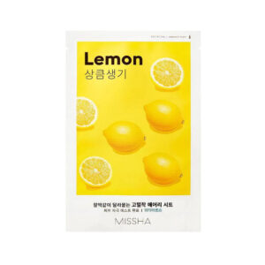 MISSHA Airy Fit Sheet Mask - Lemon - Μάσκα με λεμόνι για ομοιόμορφο τόνο