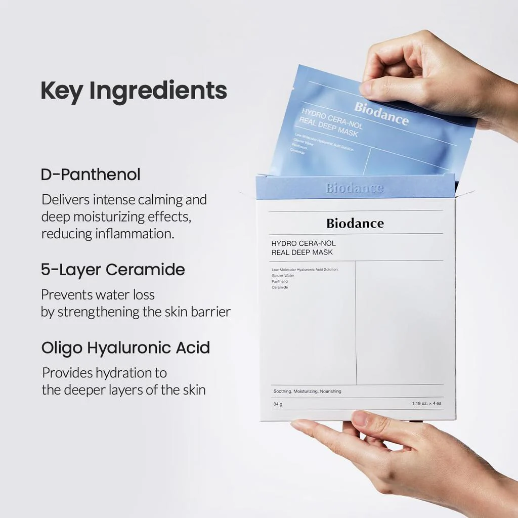 Biodance Hydro Cera-nol Real Deep Mask - Μάσκα νύχτας για βαθιά ενυδάτωση - Image 6