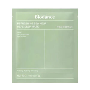 Biodance Refreshing Sea Kelp Real Deep Mask - Καταπραυντική Gel Μάσκα
