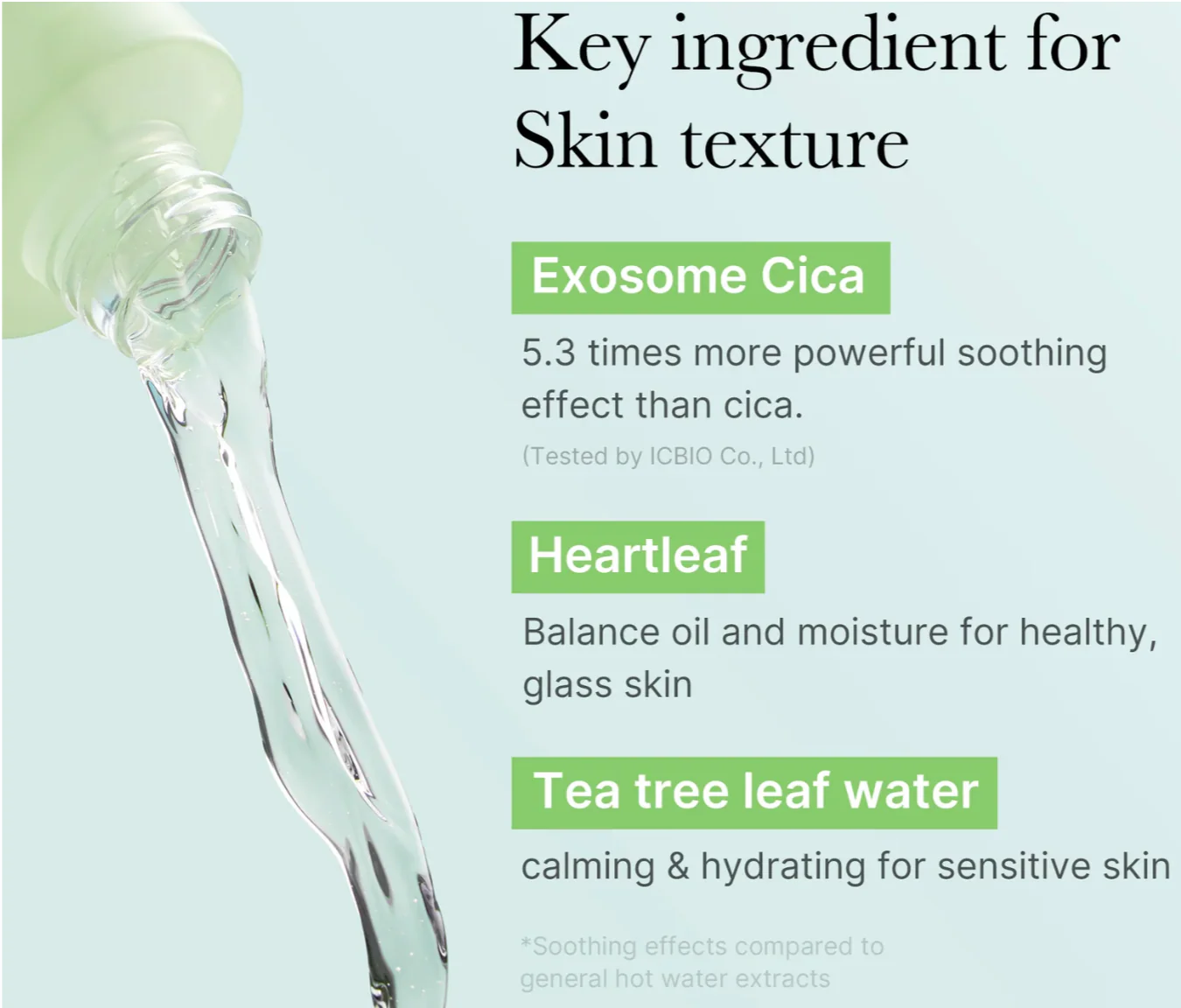 Medicube Exosome CICA Toner - Καταπραϋντικό Toner καθημερινής χρήσης - Image 5