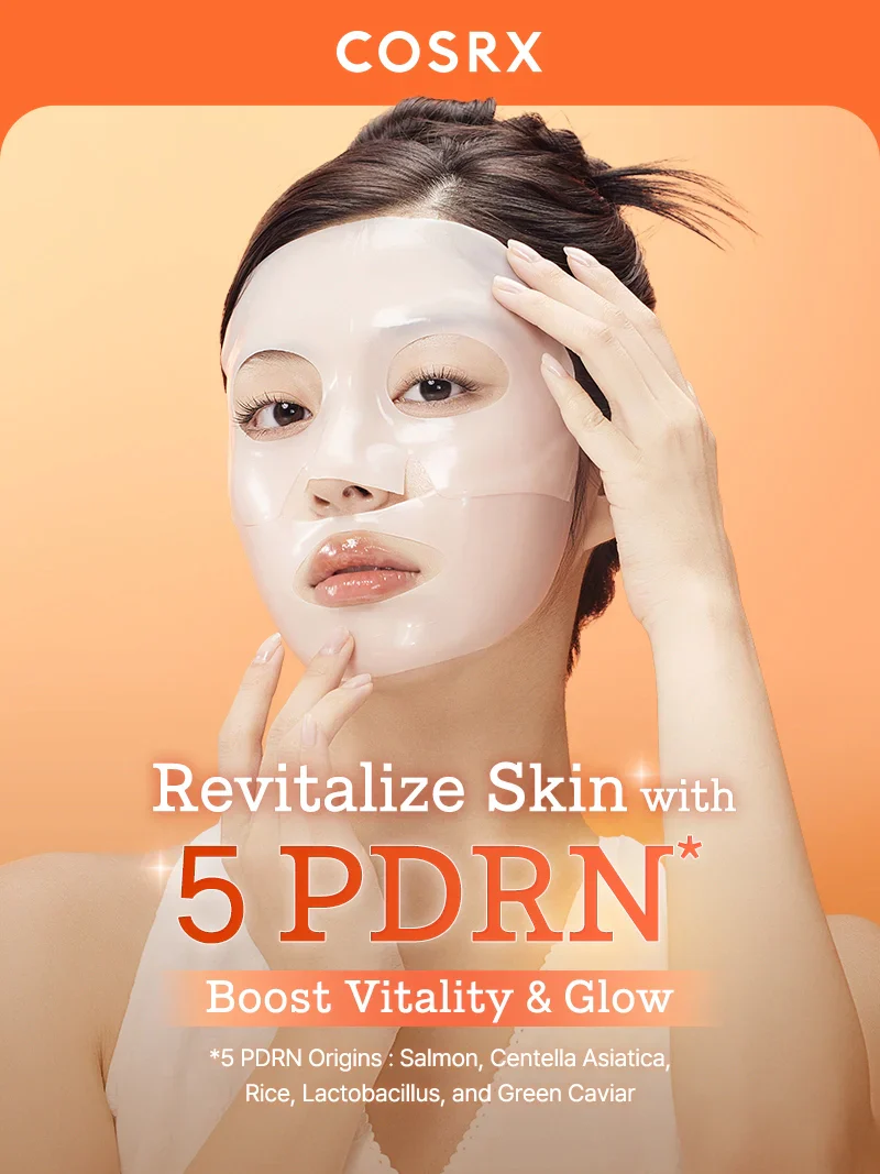 COSRX 5 PDRN Hyaluronic Acid Vital Hydrating Hydrogel Mask - Ενυδατική & Αναζωογονητική Μάσκα Προσώπου - Image 2