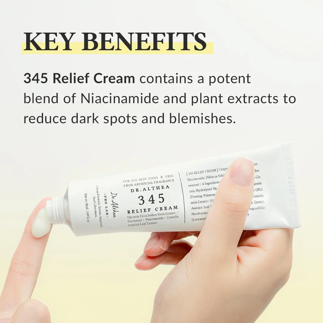Dr.Althea 345 Relief Cream - Καταπραϋντική, αντιγηραντική κρέμα - Image 3