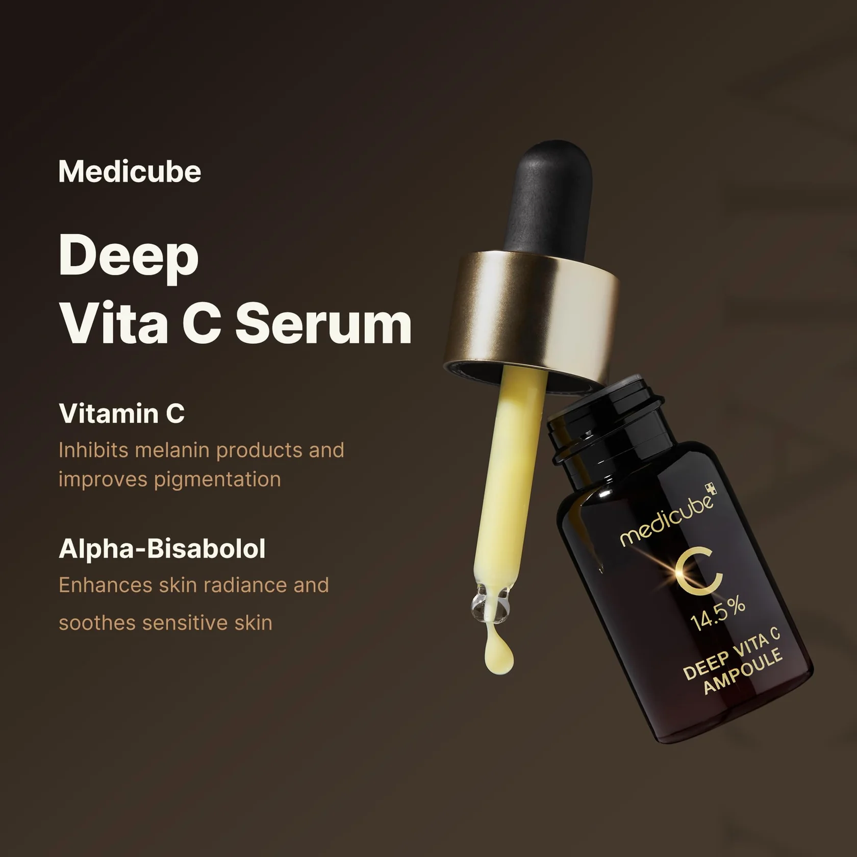 Medicube Deep Vita C Ampoule 2.0 1 τμχ- Ορός Λάμψης και Αντιγήρανσης με Βιταμίνη C - Image 2