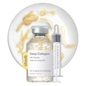 Sungboon Editor Deep Collagen Silk Peptide Intensive Ampoule - Αμπούλα με 3-πλό σύστημα lifting