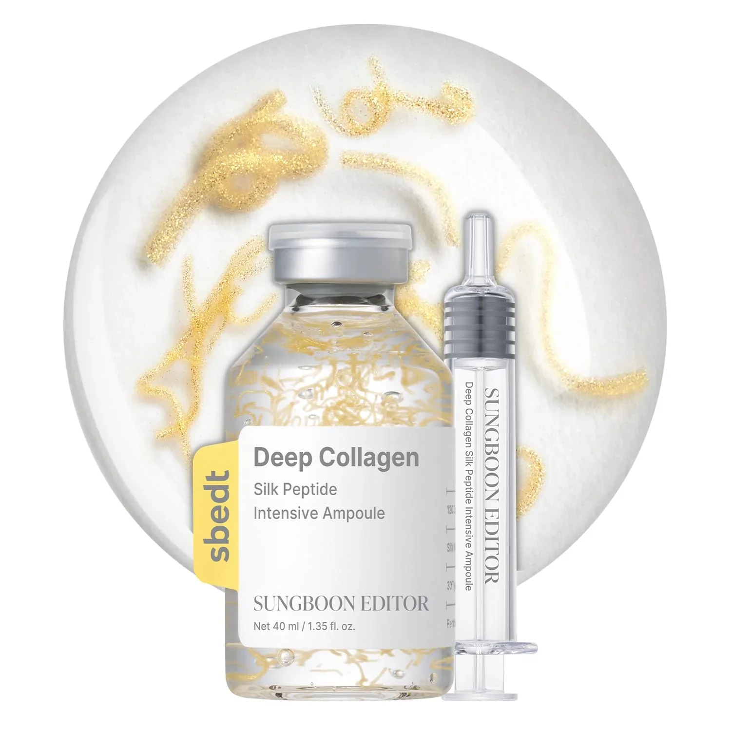 Sungboon Editor Deep Collagen Silk Peptide Intensive Ampoule - Αμπούλα με 3-πλό σύστημα lifting