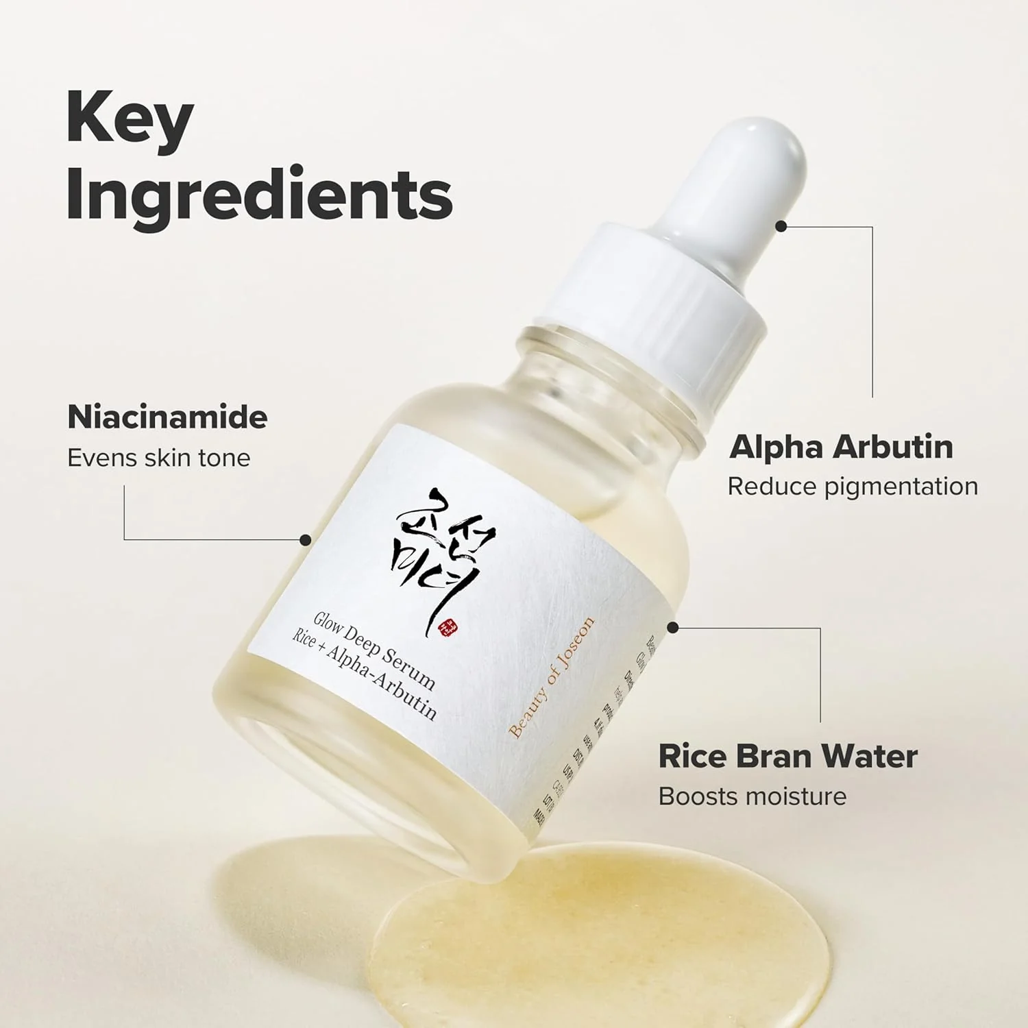 Beauty of Joseon Glow Deep Serum Rice and Alpha-Arbutin - Oρός λάμψης για βελτίωση τόνου του δέρματος - Image 5
