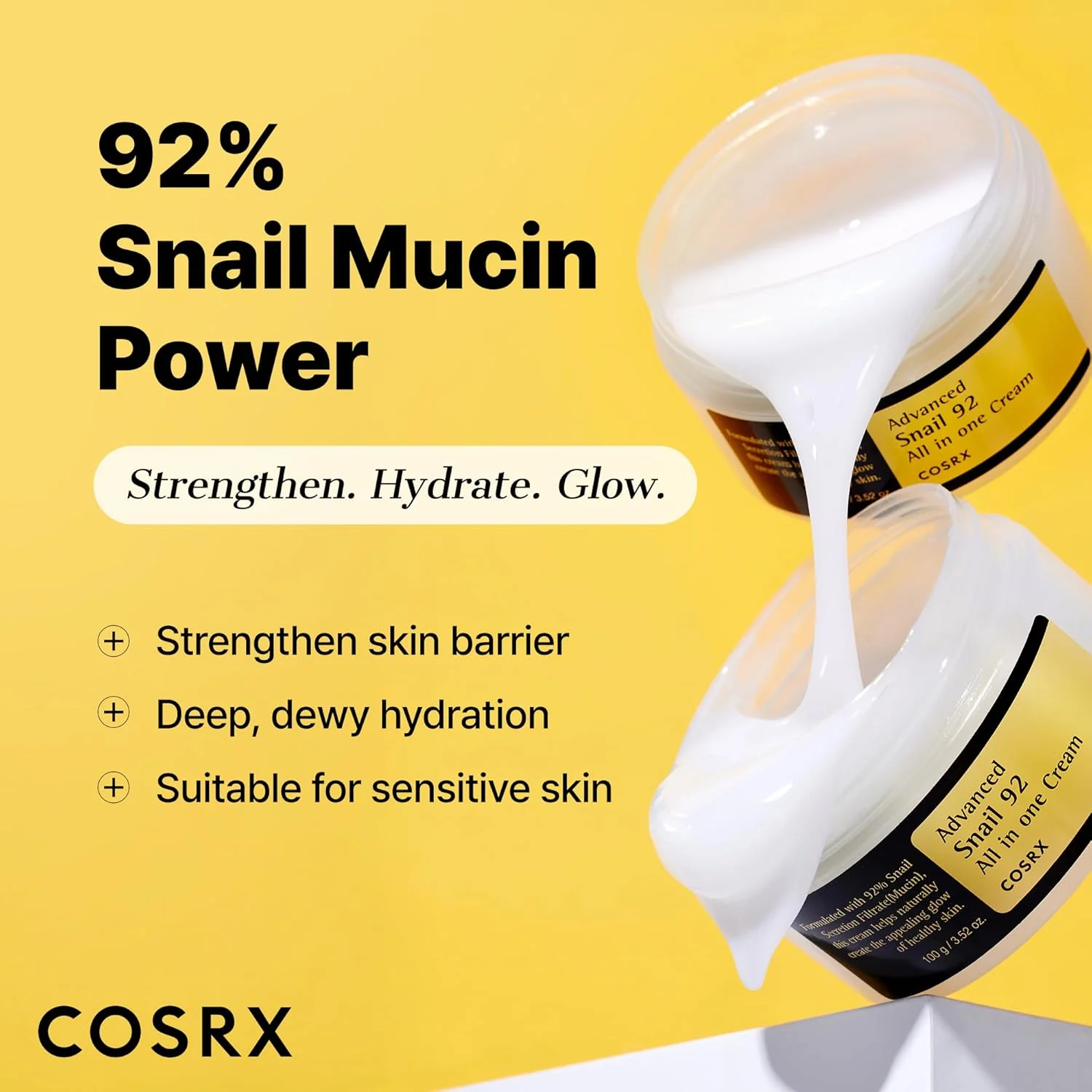 COSRX Advanced Snail 92 All in one cream - Αναπλαστική, ενυδατική κρέμα (44) - Image 7