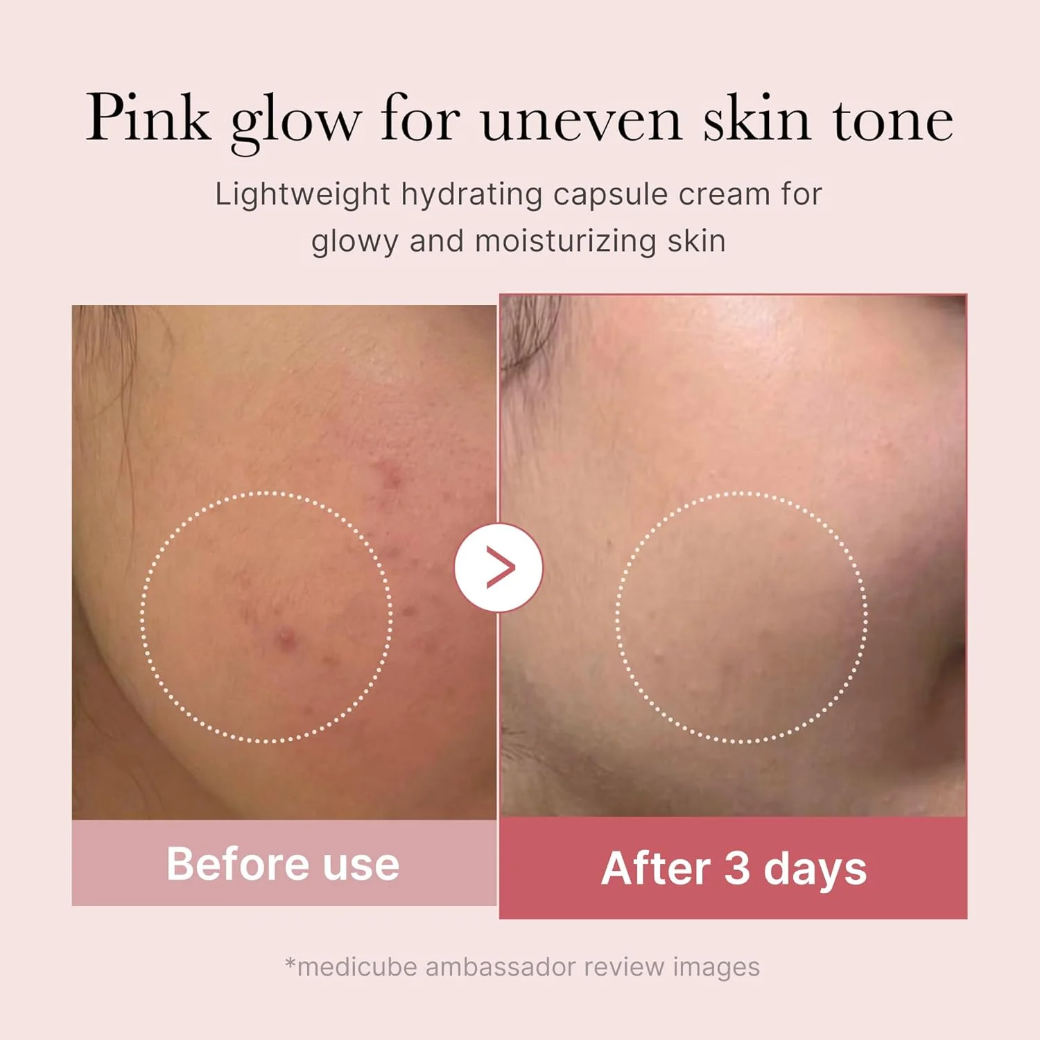 Medicube PDRN Pink Collagen Capsule Cream - Κρέμα με Κάψουλες PDRN & Κολλαγόνου για Λάμψη & Ομοιόμορφο Τόνο - Image 5