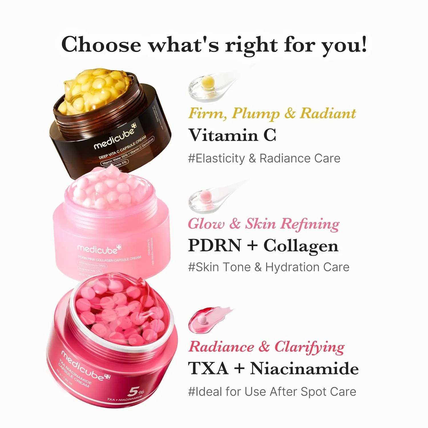 Medicube Deep Vita C Capsule Cream - Ενυδατική Κρέμα Λάμψης με Βιταμίνη C και Θρεπτικά Έλαια - Image 5