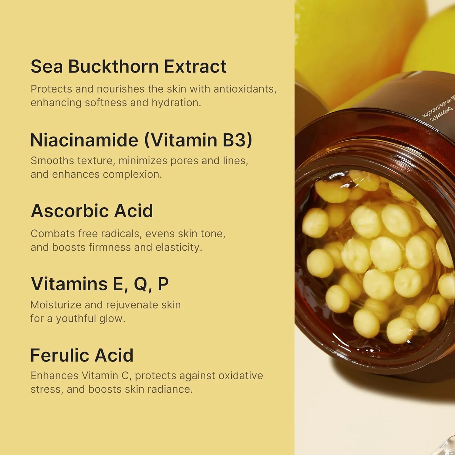 Medicube Deep Vita C Capsule Cream - Ενυδατική Κρέμα Λάμψης με Βιταμίνη C και Θρεπτικά Έλαια - Image 3
