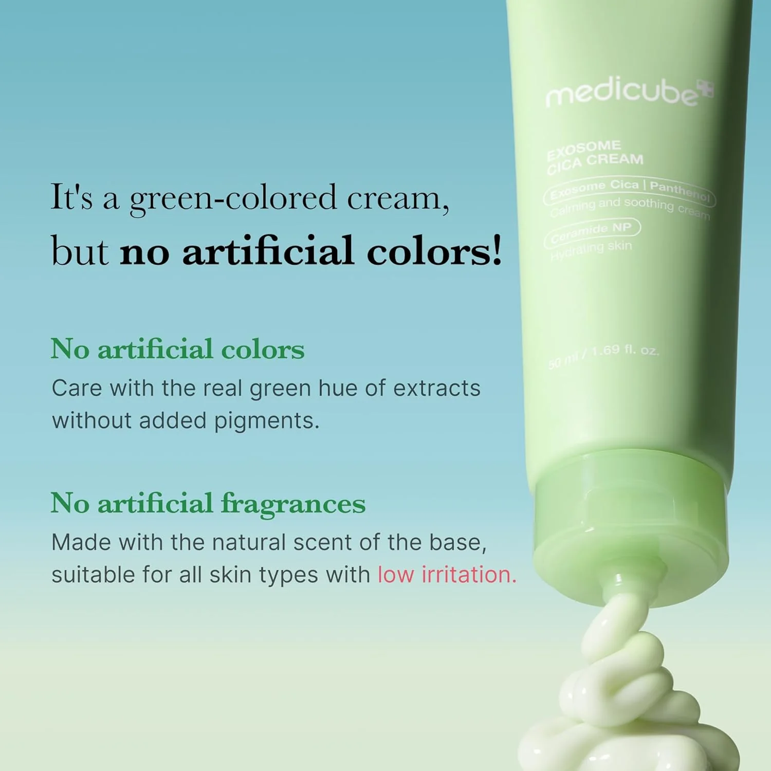 Medicube Exosome CICA Cream - Καταπραϋντική ενυδατική καθημερινής χρήσης - Image 4