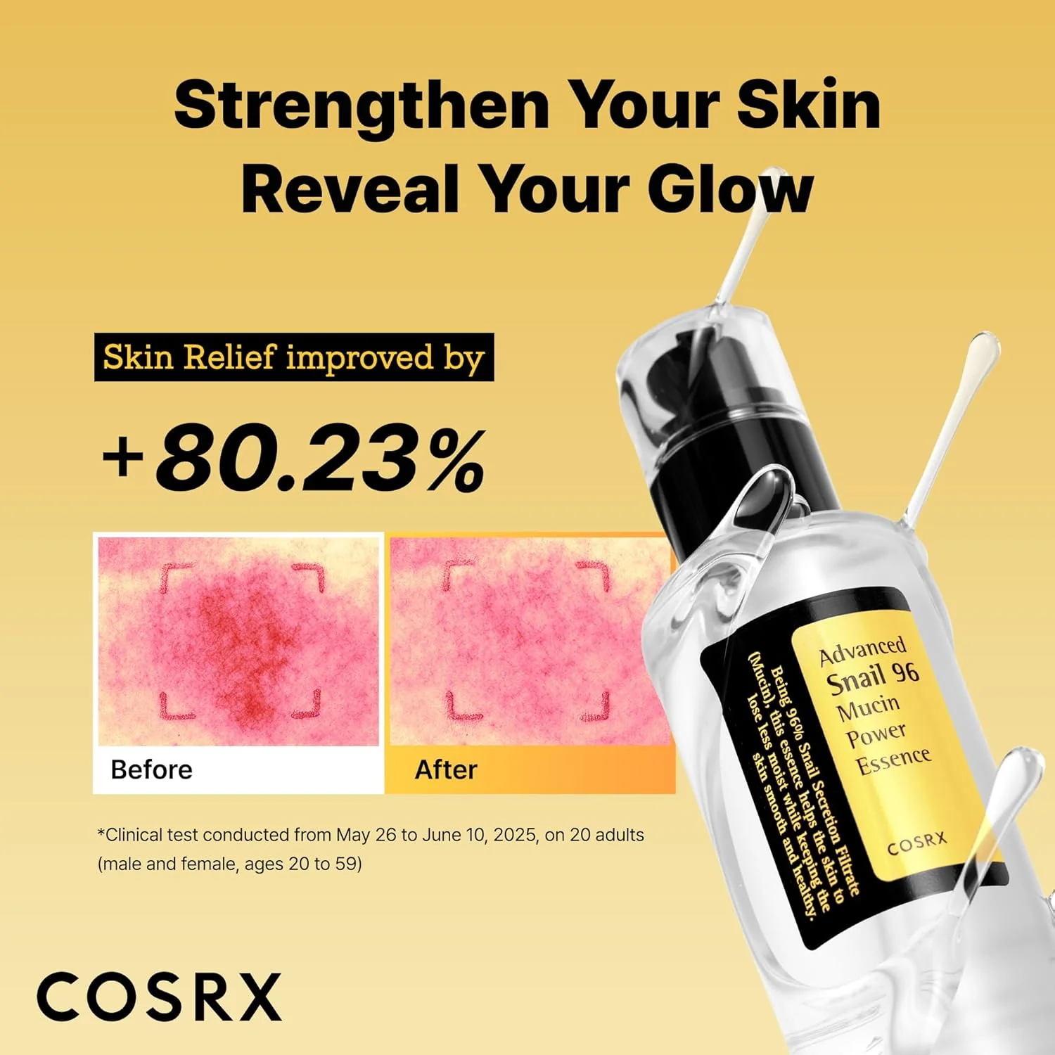 COSRX Advanced Snail 96 Mucin Power Essence - Ενυδατικό essence με βλεννίνη σαλιγκαριού - Image 5