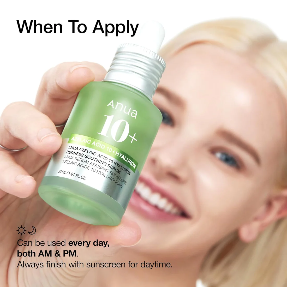 Anua Azelaic Acid 10 Hyaluron Redness Soothing Serum - Καταπραϋντικός ορός για ερεθισμένο δέρμα - Image 2
