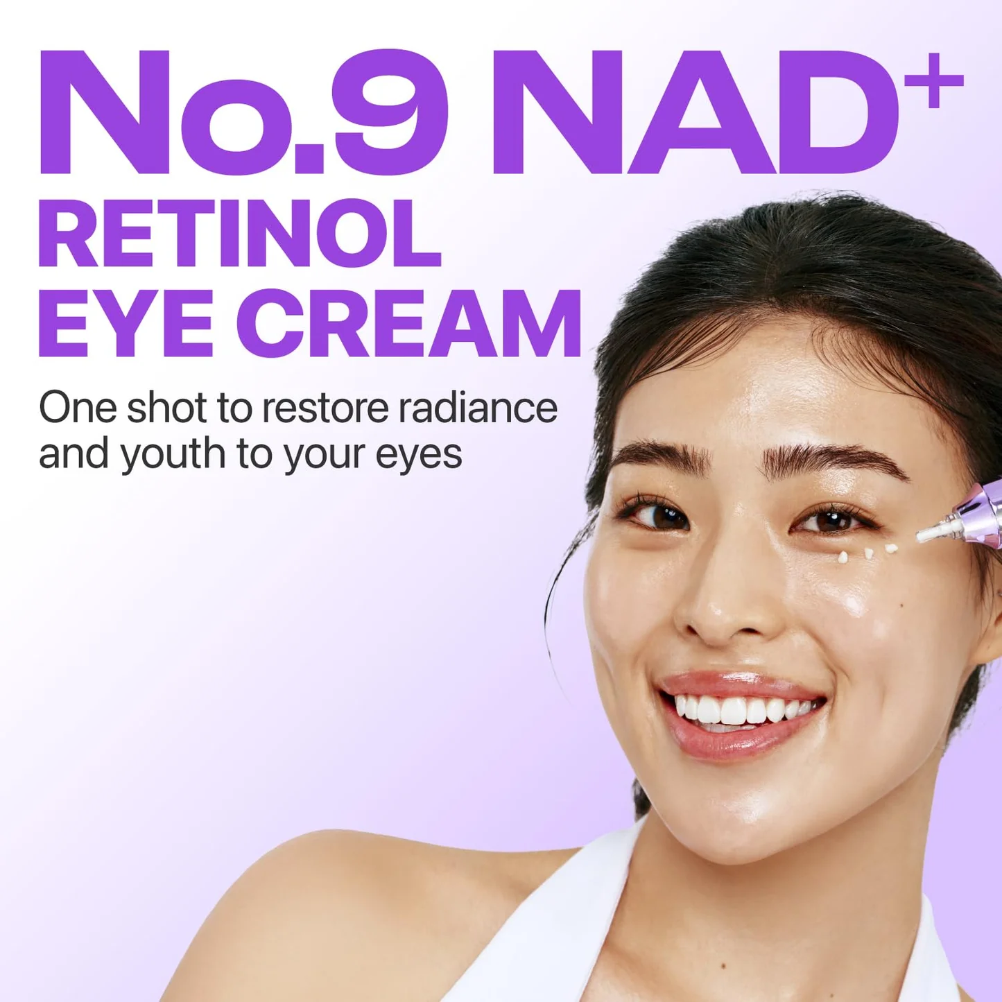 numbuzin No.9 NAD Retinol Volumetox Eye Cream - Συσφιγκτική Κρέμα Ματιών με NAD+ & Ρετινόλη για Λεία, Ξεκούραστη Όψη - Image 7