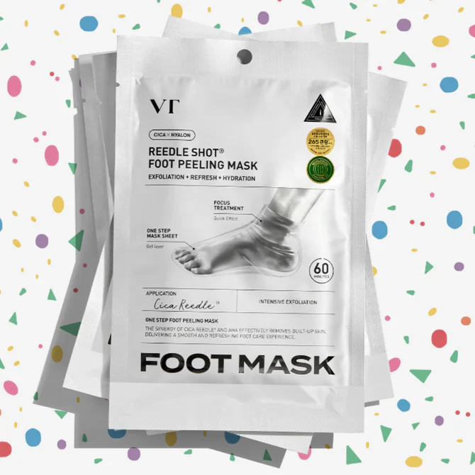 VT Cosmetics Reedle Shot Foot Peeling Mask – Απολεπιστική Μάσκα Ποδιών για Λεία & Απαλή Επιδερμίδα σε 60’ - Image 6