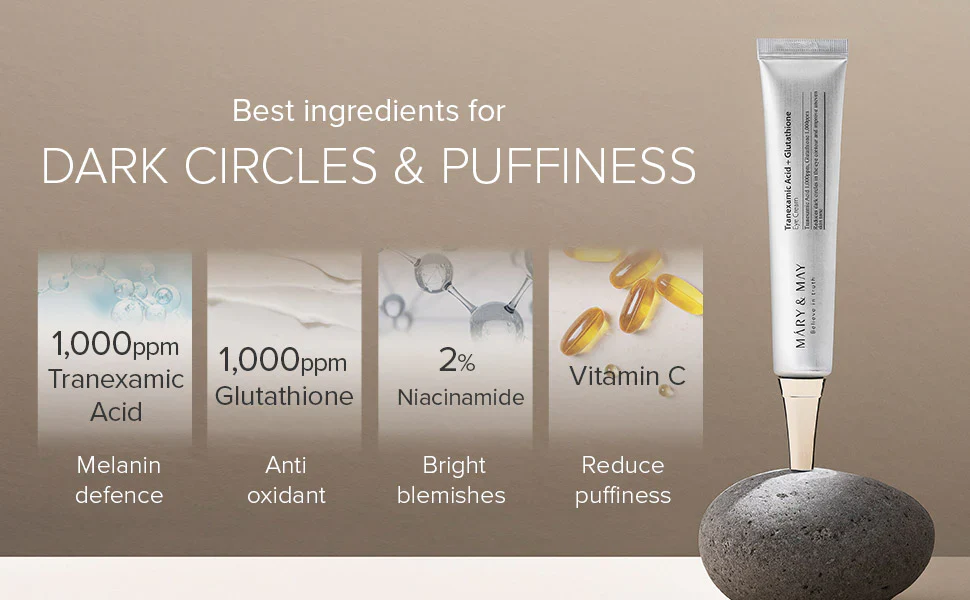 Mary&May Tranexamic Acid + Glutathione Eye Special Set - Σετ Κρέμας ματιών για μαύρους κύκλους - Image 2