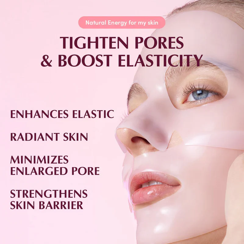 EQQULBERRY Collagen Pore-Tight Up Hydrogel Mask - Μάσκα Σύσφιξης Πόρων με Vegan PDRN & Κολλαγόνο - Image 5