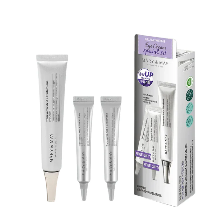 Mary&May Tranexamic Acid + Glutathione Eye Special Set - Σετ Κρέμας ματιών για μαύρους κύκλους - Image 4