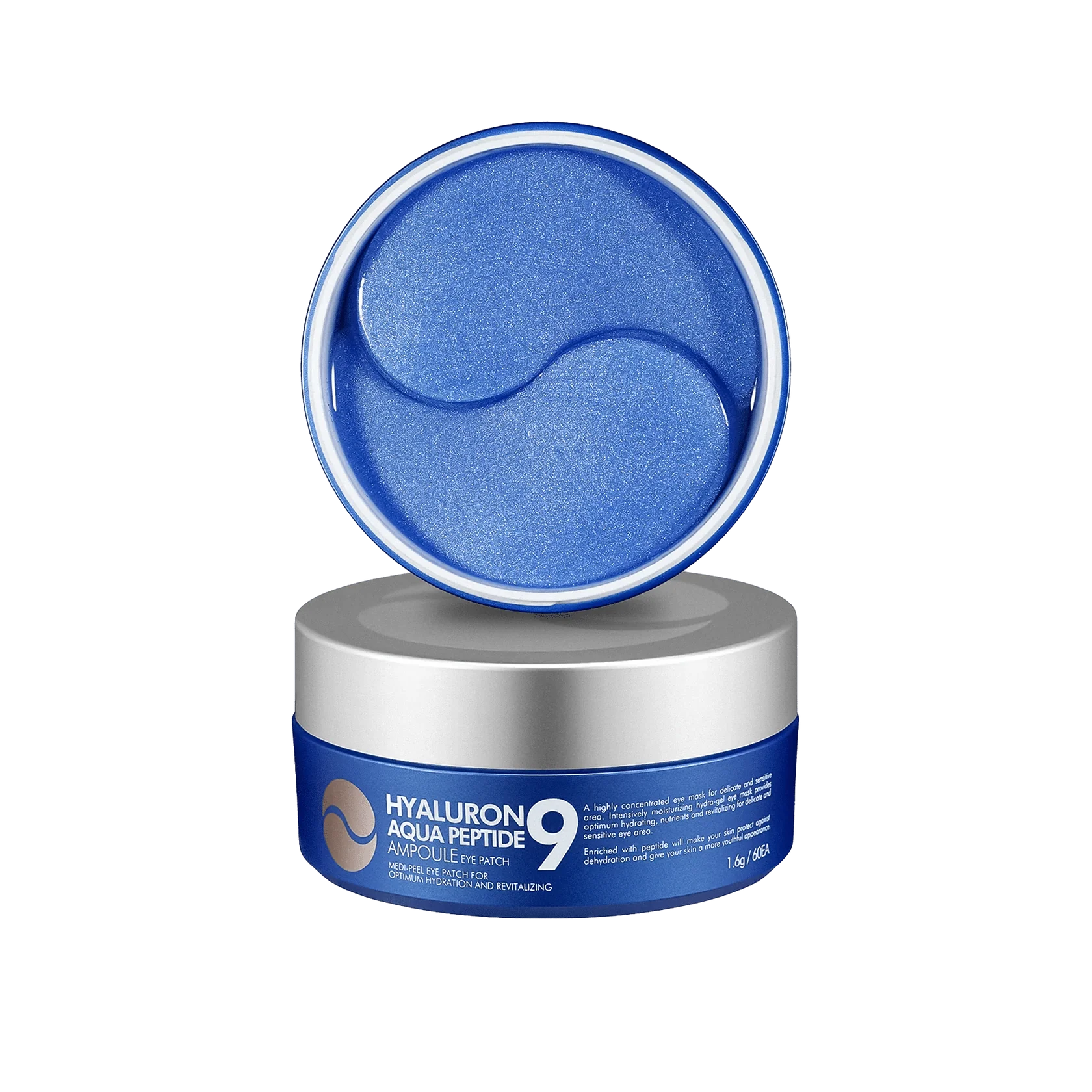 MEDI-PEEL Hyaluron Aqua Peptide 9 Ampoule Eye Patch - Ενυδατικά επιθέματα ματιών με πεπτίδια - Image 3