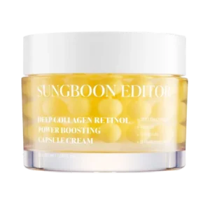 Sungboon Editor Deep Collagen Retinol Power Boosting Capsule Cream - Κρέμα Αναδόμησης με Κολλαγόνο και Ρετινόλη
