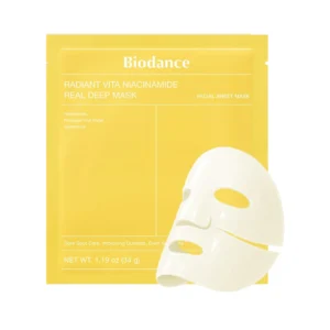 Biodance Radiant Vita-Niacinamide Real Deep Mask - Gel Μάσκα για ομοιόμορφο τόνο επιδερμίδας