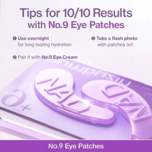 Numbuzin No.9 NAD Collagen Under Eye Patches - Eye Patches με Κολλαγόνο & 50 Πεπτίδια - Image 4