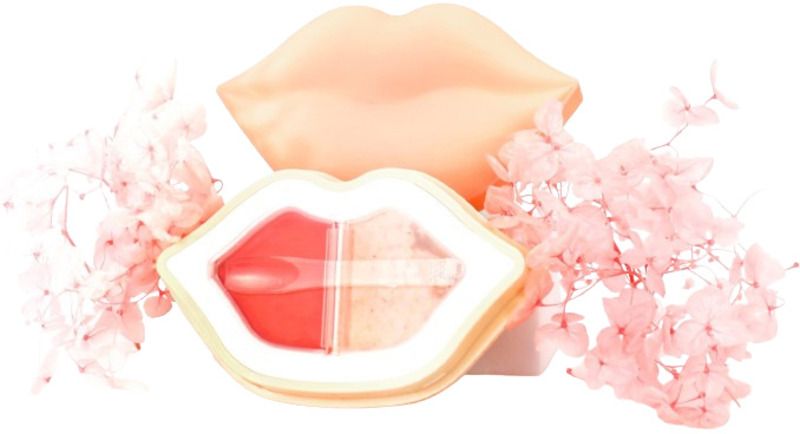 Kocostar Peach Duoduo Lip Scrub & Lip Oil in Cream για Απαλά & Ενυδατωμένα Χείλη, 43g - Image 6
