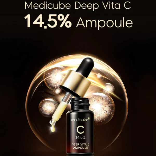 Medicube Deep Vita C Ampoule 2.0 1 τμχ- Ορός Λάμψης και Αντιγήρανσης με Βιταμίνη C - Image 7