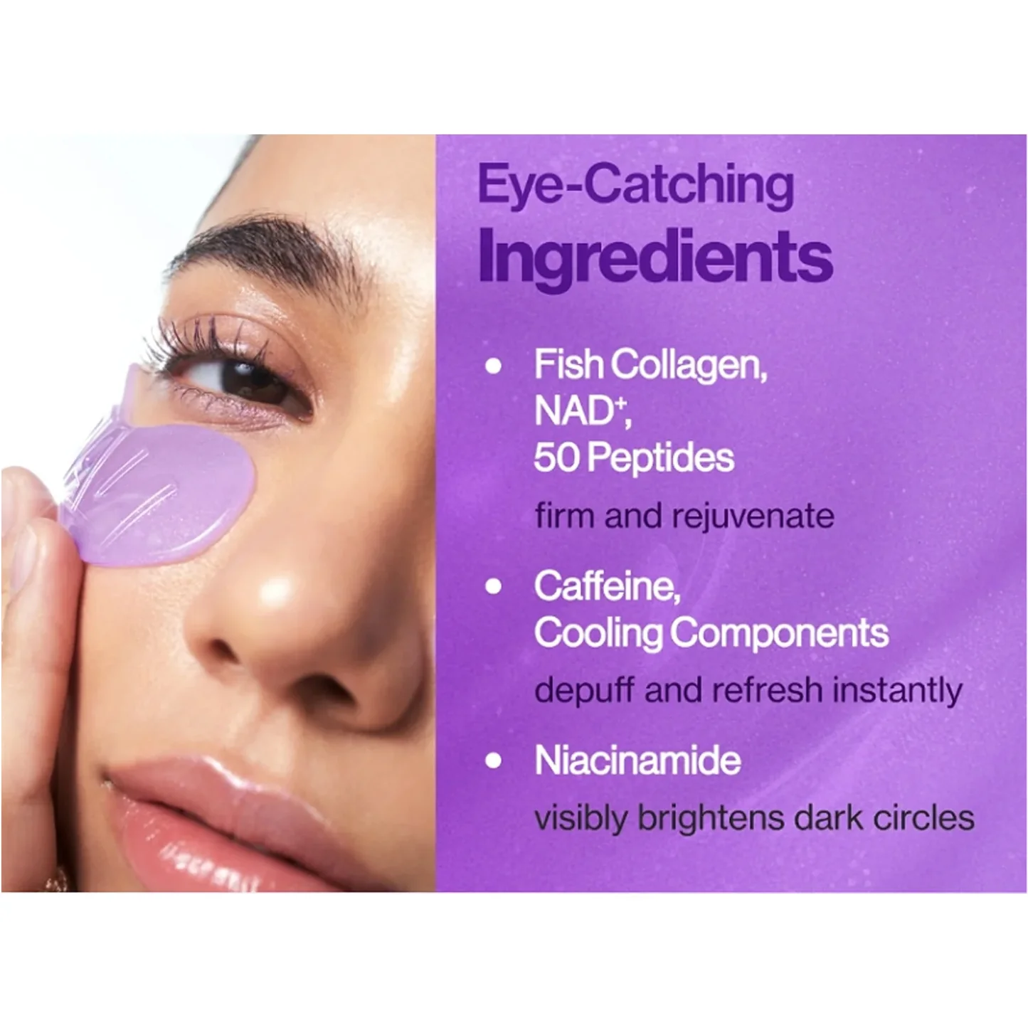 Numbuzin No.9 NAD Collagen Under Eye Patches - Eye Patches με Κολλαγόνο & 50 Πεπτίδια - Image 6