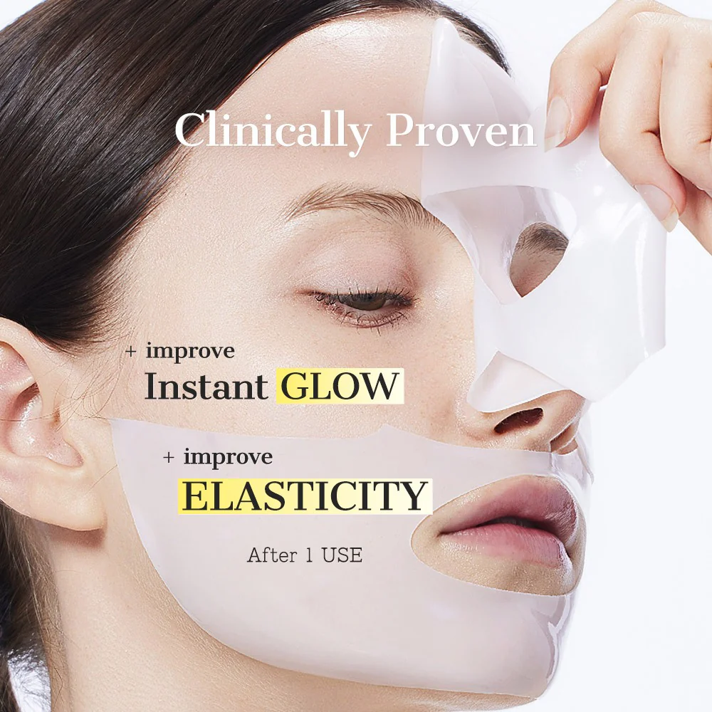 COSRX Advanced Snail Mucin Glass Glow Hydrogel Mask - Μάσκα με κολλαγόνο και βλεννίνη σαλιγκαριού - Image 5