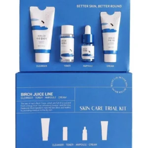 Round Lab  Birch Juice Trial Kit – Σετ με 4 δημοφιλή προϊόντα σε mini συσκευασίες