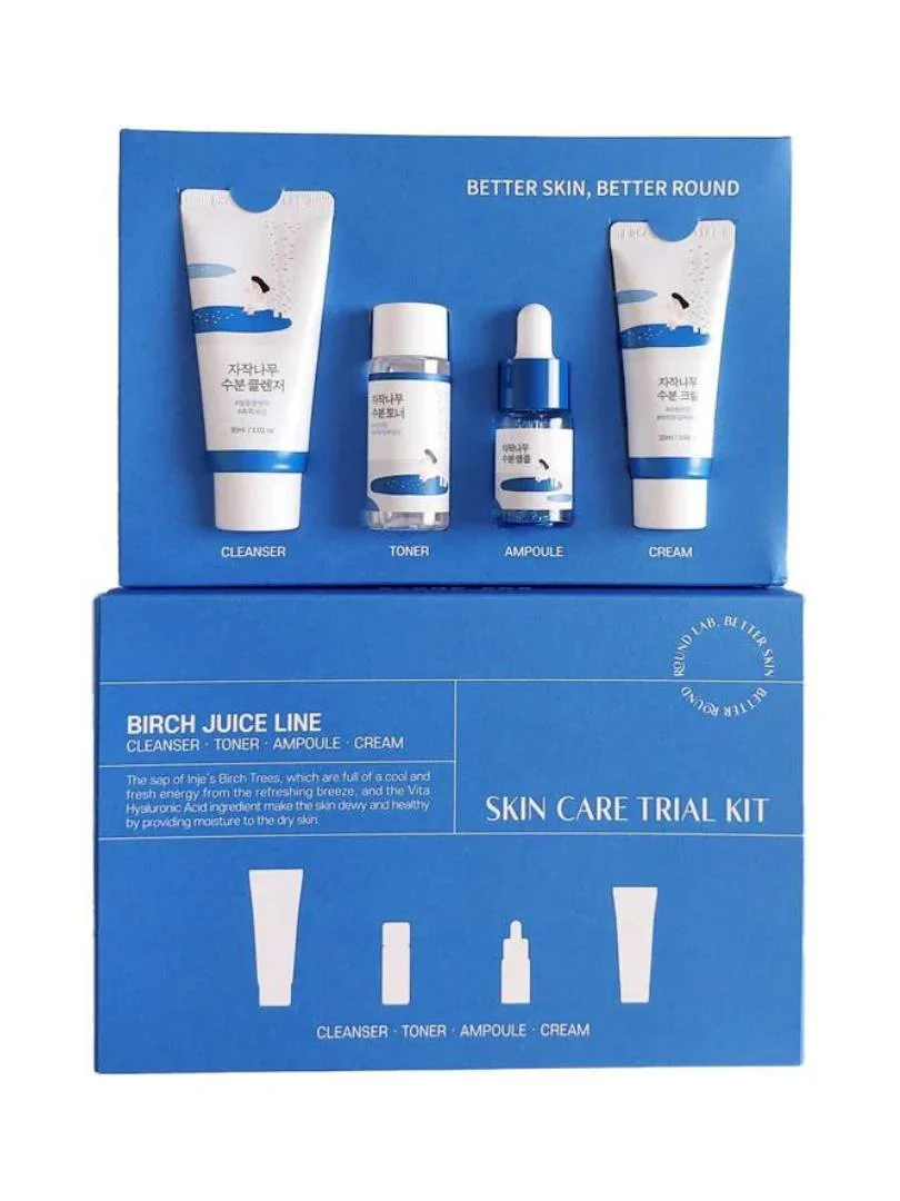 Round Lab Birch Juice Trial Kit – Σετ με 4 δημοφιλή προϊόντα σε mini συσκευασίες